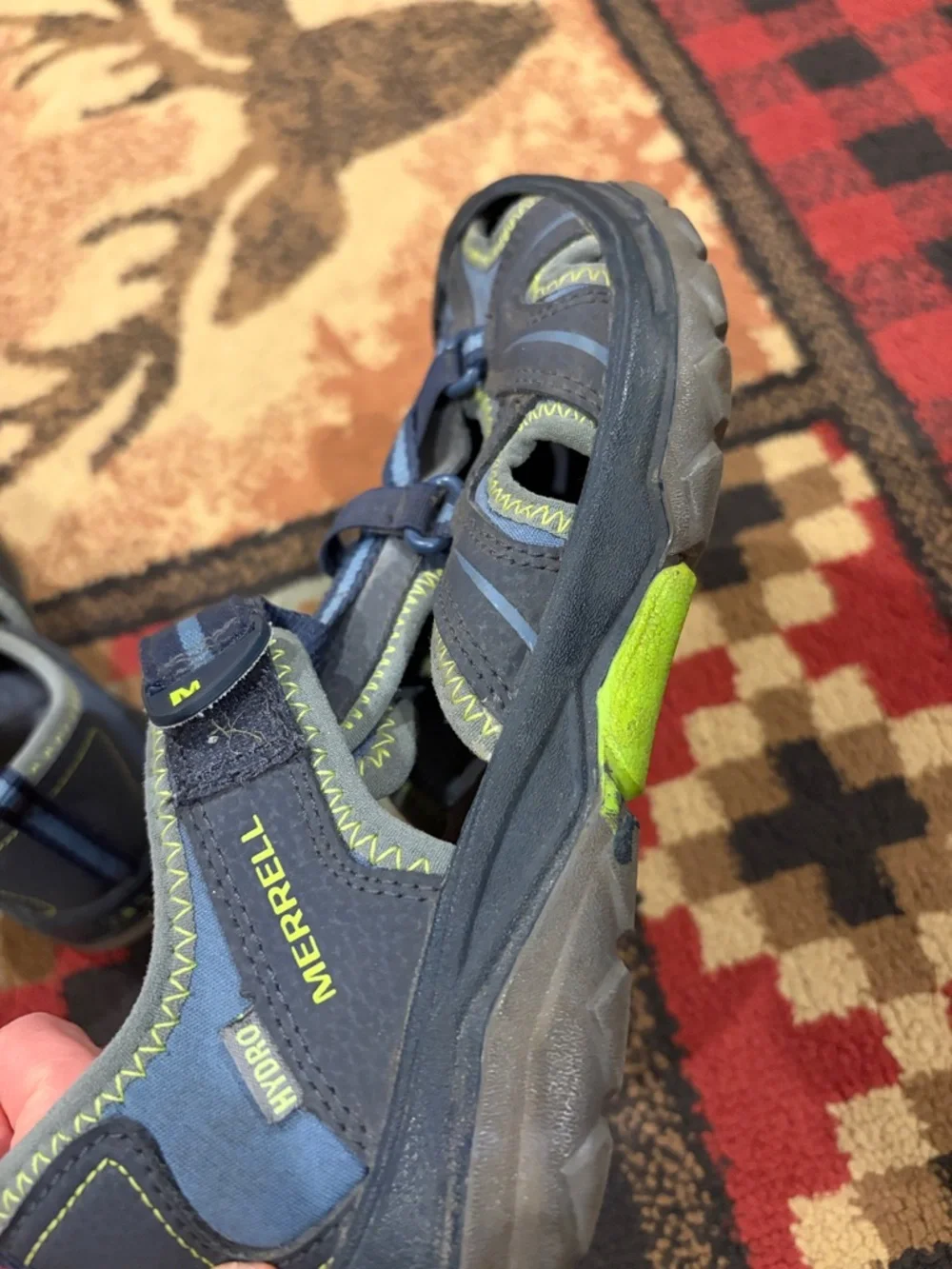 Merrell boys hydro hiker sandals